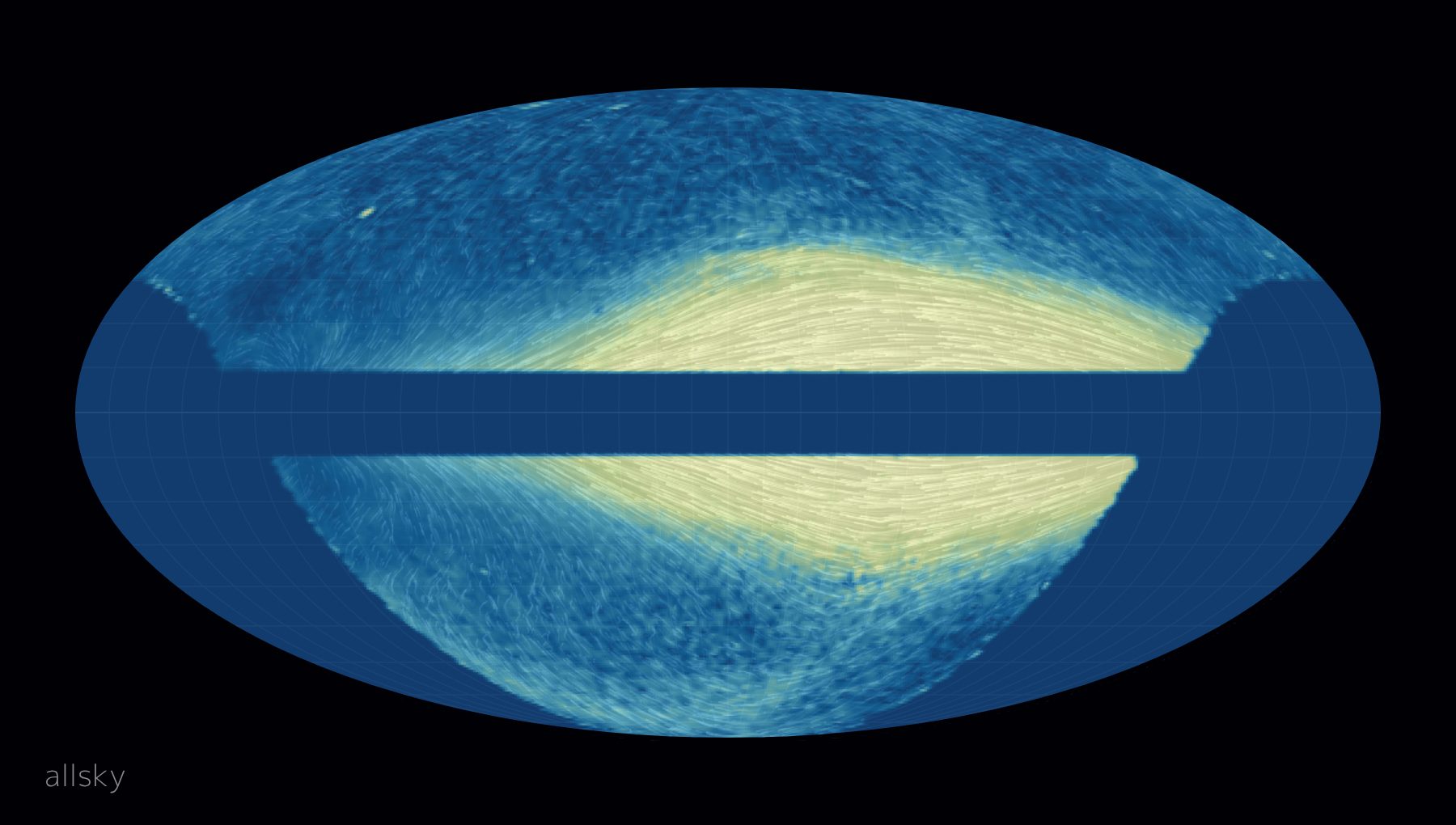 Preview of the allsky visualization